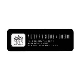 Ein kleiner Mann ist auf dem Weg, Junge Babydusche