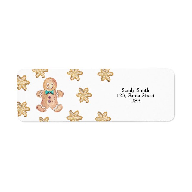 Ein kleiner Mann ist unterwegs! Weihnachtskekse (Vorne)