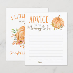 Ein kleiner Pumpkin Floral Watercolor Ratgeber für
