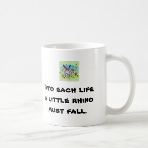 Ein kleiner Rhino Kaffeetasse