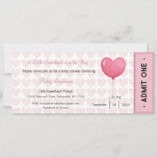 Ein kleiner Schatz ist auf dem Weg Einladung