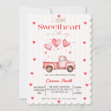 Ein kleiner Schatz LKW Baby Shower 