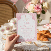 ein kleiner Schatz rosa Gänse-Gingham-Blumenmädche