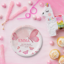 Ein kleiner Schmetterling wird eins! Niedliches Pa