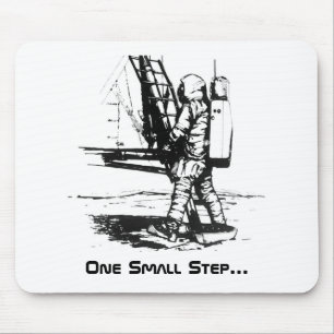 Ein kleiner Schritt Apollo 11 Mondlandung Mousepad