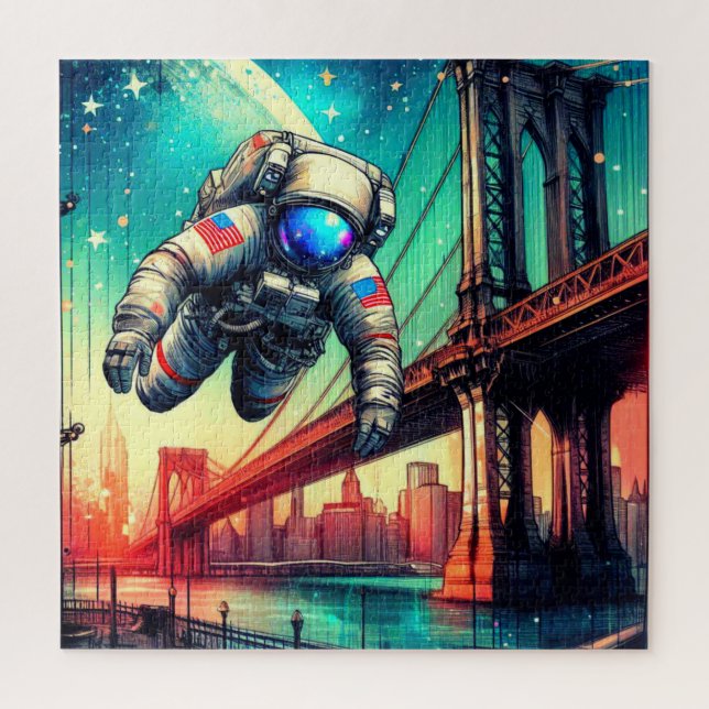 EIN KLEINER SCHRITT BROOKLYN 3 PUZZLE (Vertikal)