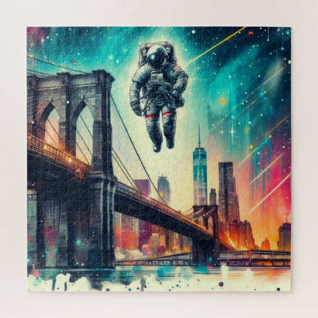 EIN KLEINER SCHRITT BROOKLYN 4 PUZZLE (Vertikal)