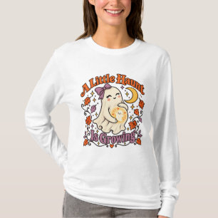 Ein kleiner Spuk wächst – Schwangerschaftsankündig T-Shirt