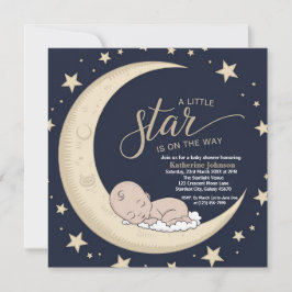 Ein kleiner Star ist unterwegs, Celestial Baby Sho Einladung