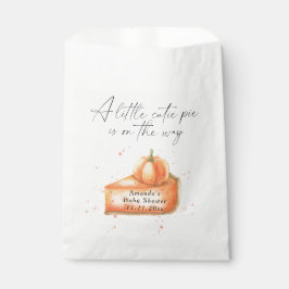 "Ein kleiner Süsse-Kuchen ist unterwegs" Babydusch Geschenktütchen