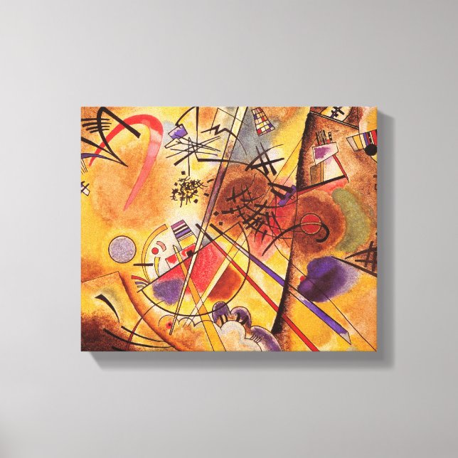 Ein kleiner Traum in Rot Leinwanddruck (Vorderseite)