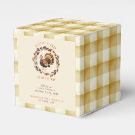 Ein kleiner türkischer Erntedank Fall Baby Dusche Geschenkschachtel