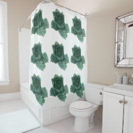 Ein kleiner Vogel erzählte mir Rose Duschvorhang