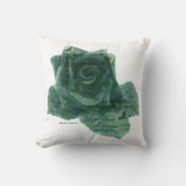 Ein kleiner Vogel erzählte mir Rose Kissen