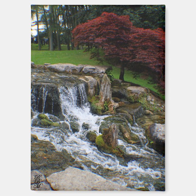 Ein kleiner Wasserfall Magnet (Vorderseite)