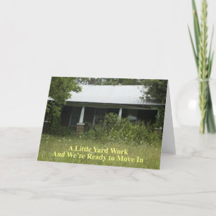 Ein kleiner Werdegang - lustiger Adressenwechsel Ankündigung