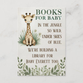 Ein kleiner Wilder Begleitkarte