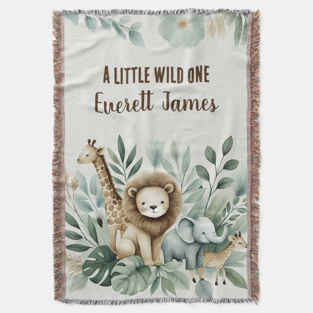 Ein kleiner Wilder Decke (Vorderseite Vertikal)