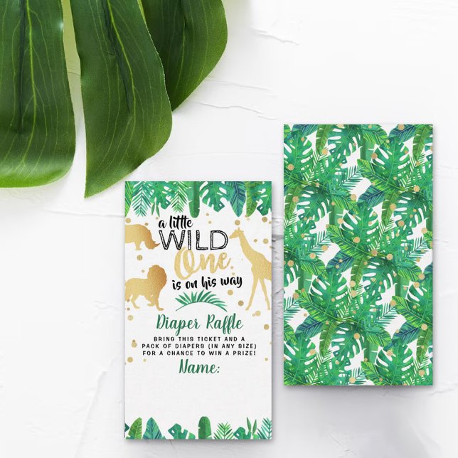 Ein kleiner Wilder ist unterwegs Jungs Windeln Raf Begleitkarte (Von Creator hochgeladen)