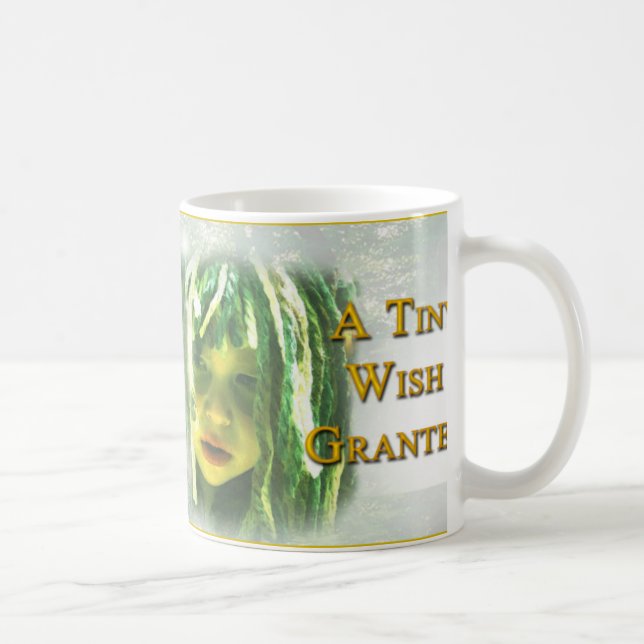 Ein kleiner Wunsch bewilligte Tasse (Rechts)