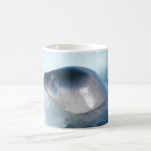 Ein kleines Baby-Siegel Kaffeetasse