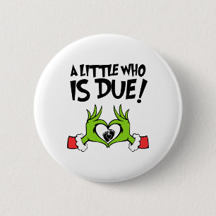 Ein kleines bisschen ist fällig T-Shirt Weihnachte Button