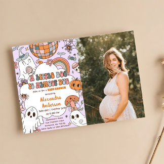 Ein kleines Boo-Baby-Halloween-Party Einladung