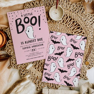 Ein kleines Boo Halloween Baby Sprinkle Einladung