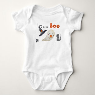 Ein kleines Boo ist bald fällig Baby-Party Baby Strampler