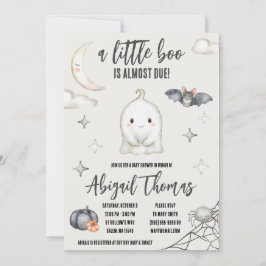 Ein kleines BOO ist fast fällig! Halloween-Kinderd Einladung