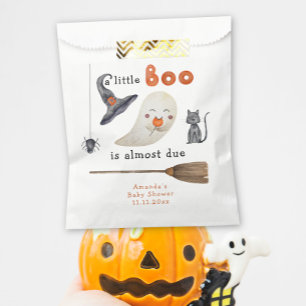 Ein kleines Boo ist fast schon wegen Babydusche Geschenktütchen