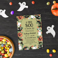 Ein kleines Boot Halloween Bilderrahmen Olive Baby