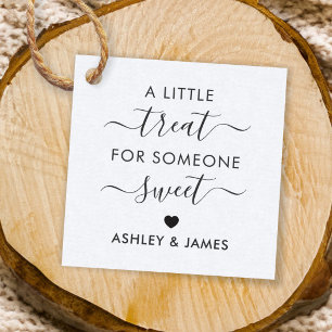 Ein kleines Geschenk für jemanden Süßes Geschenkan Geschenkanhänger