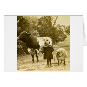 Ein kleines Kind führt sie