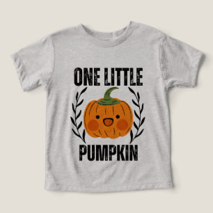 Ein kleines Kürbisbaby ist der 1. Geburtstag