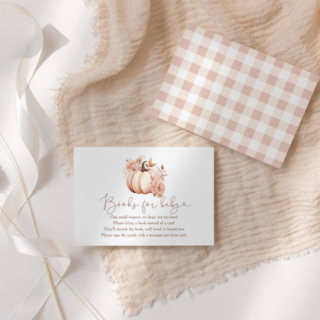 Ein kleines Kürbisfallbuch für Baby Begleitkarte (Von Creator hochgeladen)