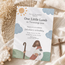 Ein kleines Lamm Psalm 23 Geburtstag