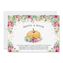 Ein kleines Pumpkin Girly Floral Vielen Dank für d