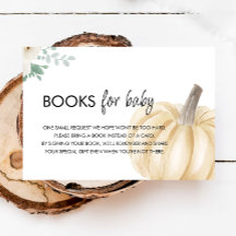 Ein kleines Puppkin-Baby-Duschbuchlein