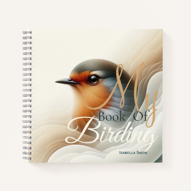 Ein kleines, robustes Buch der Vogelbeobachtung Pe (Vorderseite)