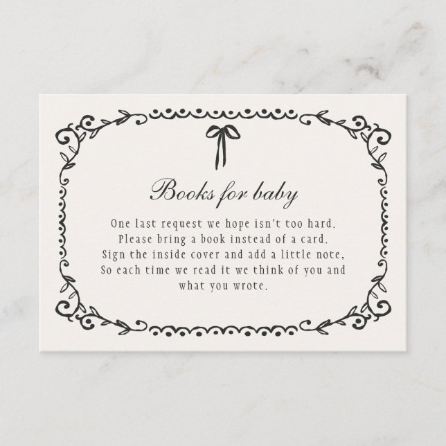 Ein kleines schwarzes Boo Halloween Bücher für Bab Begleitkarte (Vorderseite)