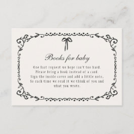 Ein kleines schwarzes Boo Halloween Bücher für Bab Begleitkarte