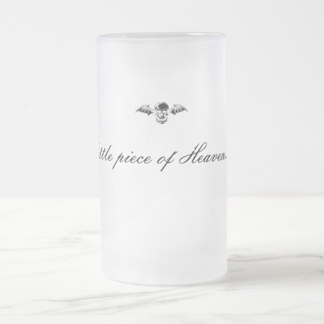 Ein kleines Stück der Himmels-Tasse Mattglas Bierglas (Mittel)