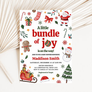 Ein kleines Stück Joy Baby Dusche Einladung