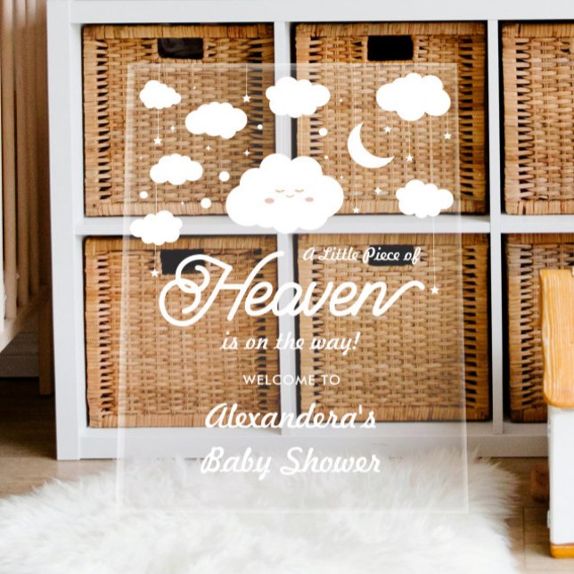 Ein kleines Stück Paradies für die Dusche des Gesp Acrylschild (Von Creator hochgeladen)