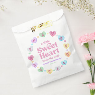 Ein kleines, süße Valentinstag Babydusche Geschenktütchen