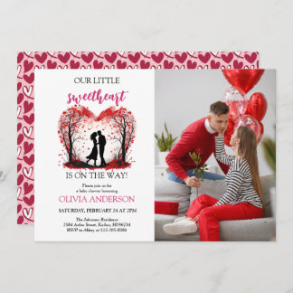 Ein kleines, süßes Valentinisches Party Einladung