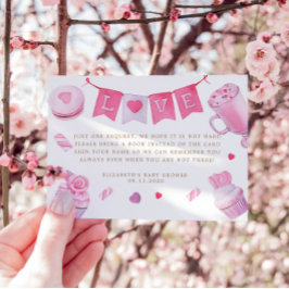 Ein kleines Sweetheart Bücher für Baby Ticket Begleitkarte