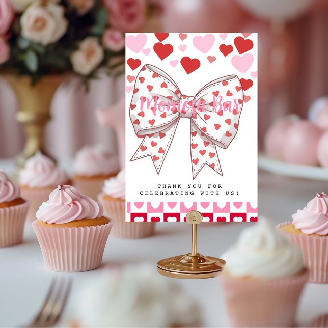 Ein kleines Sweetheart "Momosa Mimosa Bar Tischnummer (A Little Sweetheart "Momosa" Mimosa Bar Table Number)