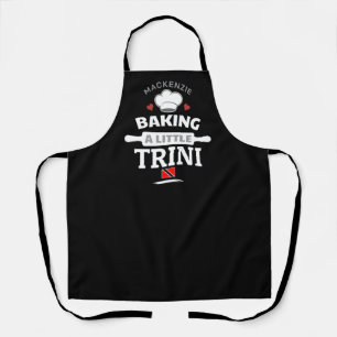 Ein kleines Trini-Schwangerschaftsgeschenk backen Schürze